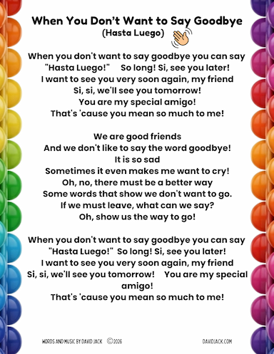 Preschool Graduation Song Pack Preview